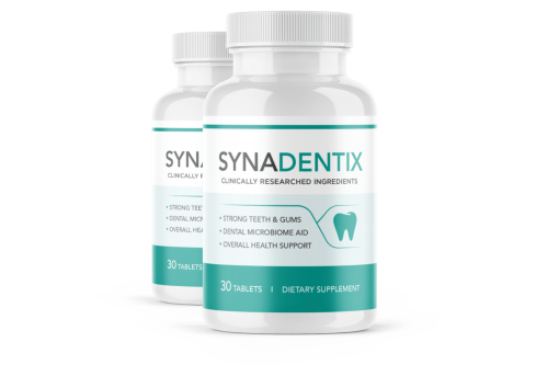 Synadentix dental supplement, best for dry mouth (Best for Dry Mouth & Saliva Support)