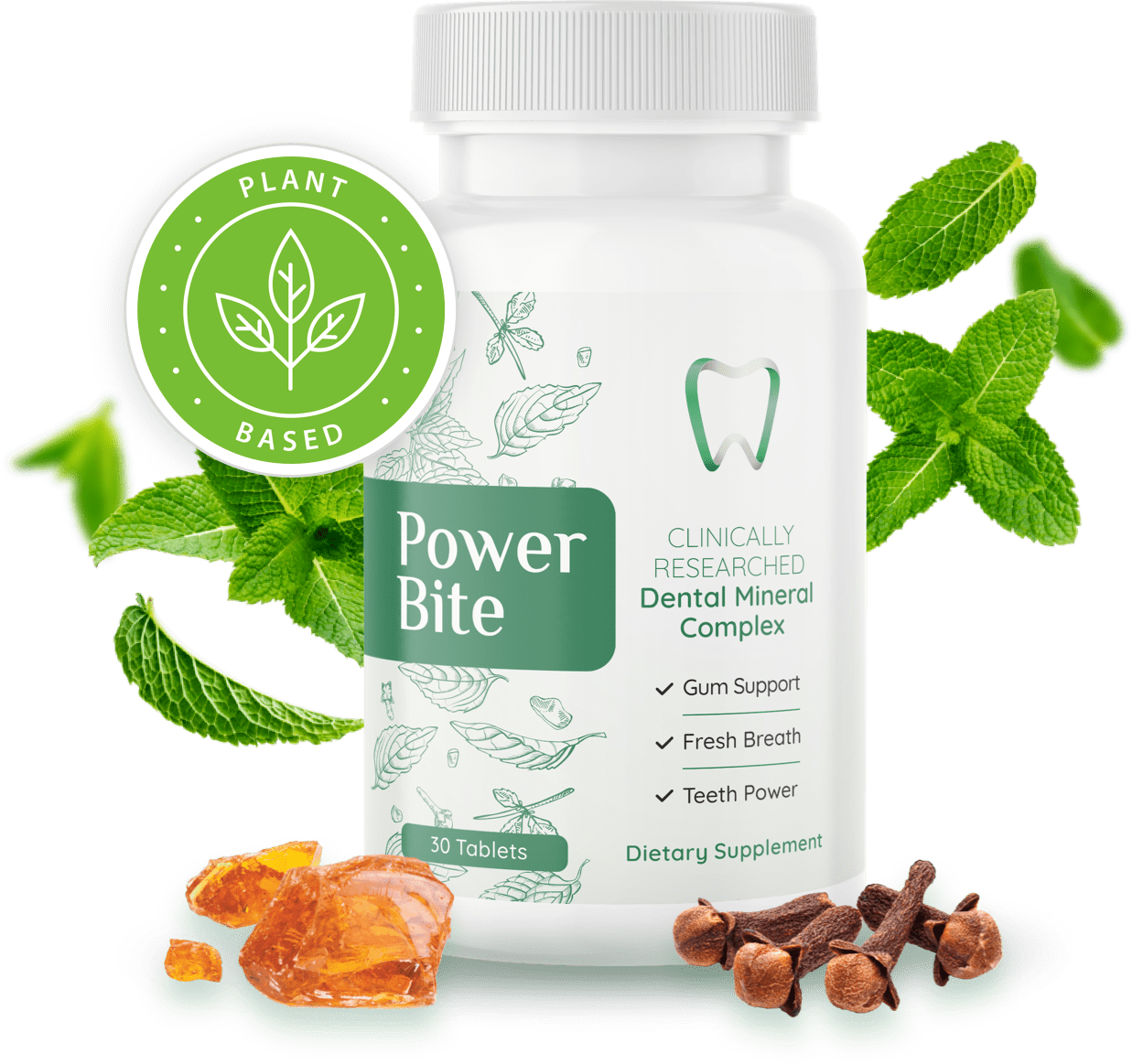 PowerBite dental supplement, best chewable minerals (Best Chewable Mineral Blend)